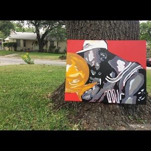Michael Jordan Painting